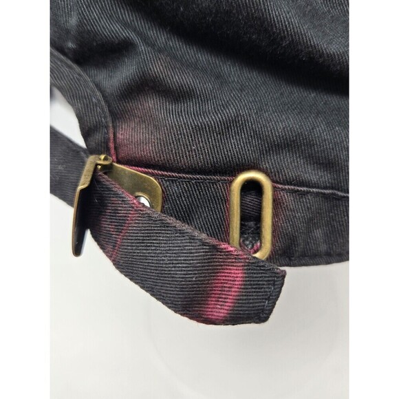 DISNEY PARKS BLACK COTTON NEWSBOY CAP HAT PEACE LOVE & MICKEY MOUSE UNISEX OS - Picture 7 of 12